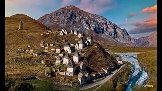 mystical places  external burial vaults  Russia  North Ossetia [upl. by Winchell818]