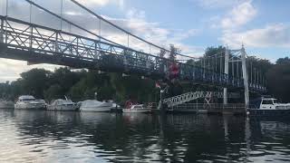 Teddington Lock Bridge Jump [upl. by Niawtna181]