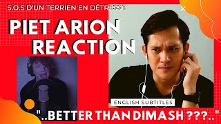 PIET ARION REACTION  SOS dun terrien en détresse Tribute to Dimash Kudaibergen [upl. by Akinnej]