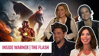 ENTREVISTA COM ANDY MUSCHIETTI MARIBEL VERDÚ SASHA CALLE E EQUIPE DE THE FLASH  INSIDE WARNER [upl. by Morrell]