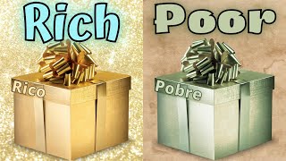 Escolha seu presente 🎁 Choose Your Gift  Rich or Poor 🎁 Elige tu Regalo  Rico o Pobre 🎁 [upl. by Ronal]