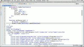 Web Development Tutorial  Retrieving and displaying XML data [upl. by Rafaelita]