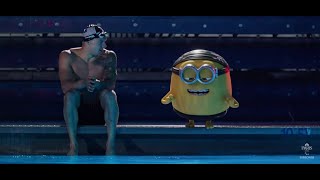 The Minions interrupt Caeleb Dressels Olympic training  NBC Sports [upl. by Isoj]