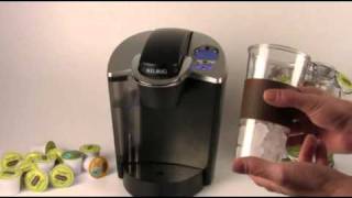 Brew Over Ice KCup How To Make Iced Tea and Coffee with Keurig [upl. by Ocirred193]