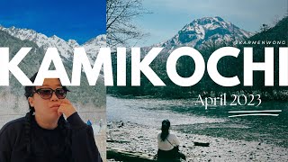 Kamikochi in Nagano Japan  April 2023 with CC [upl. by Russon]