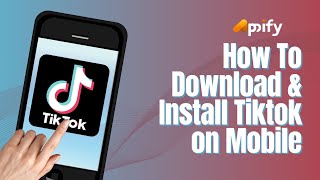 How to Download amp Install Tiktok 2024  Tiktok Mobile App Download amp Install [upl. by Enamrahc]