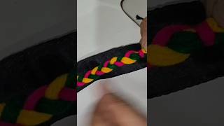 Diy waist belt for navratri  Diy waist belt  shorts youtubeshorts waistbelt navratri [upl. by Eidnim729]