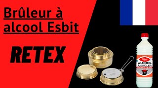 Réchaud à alcool Esbit   retex FR [upl. by Amabil616]