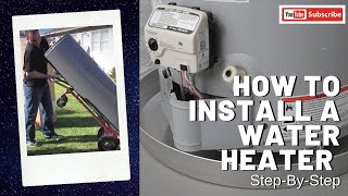 How to Install a Water Heater  Stepbystep [upl. by Bowman829]