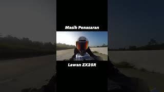 ZX25R VS CBR 250RR🔥🔥 ADU TOPSPEED🔥🔥 zx25r shorts cbr250rr [upl. by Riobard671]