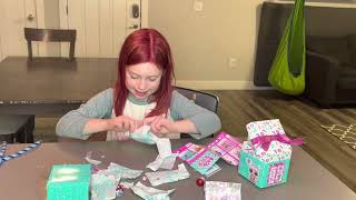 Queen Olivia Unboxes LOL Surprise Confetti POP Birthday [upl. by Hughmanick]