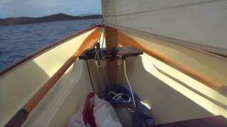 Drascombe Scaffie Devon  Seasons first sail 2014 [upl. by Esidarap]