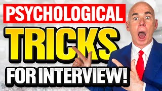 7 ‘PSYCHOLOGICAL TRICKS’ for JOB INTERVIEWS How to PASS a Job Interview [upl. by Eniarol]