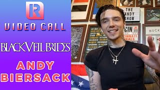 Andy Biersack On ReRecording We Stitch These Wounds amp New Black Veil Brides Album  Video Call [upl. by Atiras791]