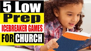 5 LowPrep Icebreaker Games For Church [upl. by Lissner]