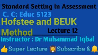 Hofstee and BEUK Method Lecture 12 [upl. by Azilef]