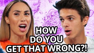 SIMPLE History Quiz FAIL w Brent Rivera Lexi Rivera amp Eva Gutowski  AwesomenessTV Shorts [upl. by Misa82]