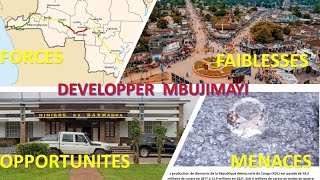 La ville de Mbujimayi II  Développement de Mbujimayi de la RDC [upl. by Lorinda]