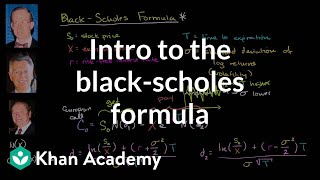 Introduction to the BlackScholes formula  Finance amp Capital Markets  Khan Academy [upl. by Reeher]