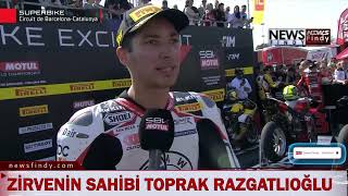 Toprak Razgatlıoğlu 2024 Dünya Superbike Şampiyonası 2 Durağının İlk Yarışını İlk Sırada Tamamladı [upl. by Jaylene]