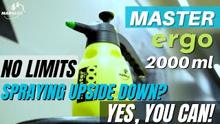 Spray with No Limits Marolex Sprayer Master Ergos 3D Flex for Auto Detailing Wondersshorts [upl. by Vanderhoek]