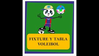 Fixture y tabla posiciones Voleibol DARIO NIEVA [upl. by Remle830]