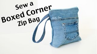 How to Sew Box Corners [upl. by Tirma]