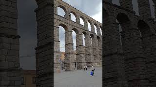 Aqueduct Segovia Spain 🇪🇸 330pm 13 May 2024 [upl. by Arehc23]