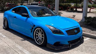 Installing Tru Hart Street Plus Coilovers On My Infiniti G37s  Pedro2Paid [upl. by Meelas302]