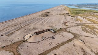 A TRIP AROUND ORFORD AND ORFORD NESS SUFFOLK DJI AIR 3 DJI MINI 4 PRO AVATA 2 [upl. by Akenehs]