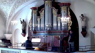 Werke für Trompete und Orgel Hermann Schmitz amp Michael Hanel Gottesdienst vom 29092024 [upl. by Niletac780]