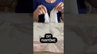 DIY  Fantôme 👻 ghost diy fantome crea faitmain activiteenfant boo halloween spooky cute [upl. by Milburt319]