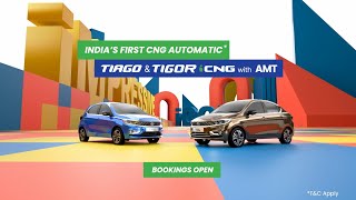 Introducing Indias First CNG Automatic  The AllNew Tiago amp Tigor iCNG AMT [upl. by Faust]