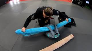 BJJ DIY Grappling Dummy [upl. by Lampert]