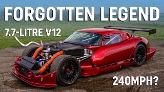 The 77litre V12 supercar that was too scary for anyone to drive [upl. by Mabel683]