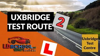 Uxbridge Test Route 2  Driving Test Routes London [upl. by Yumuk56]