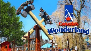 Canadas Wonderland 2018  Lumberjack New Ride [upl. by Allevon]