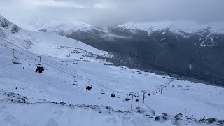 Longest Run on Blackcomb Mountain  Top of 7th Heaven to Whistler Base  Whistler Blackcomb [upl. by Harras]