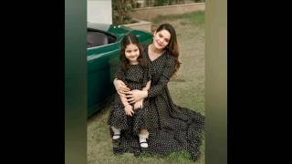 Pakistani actress aimankhan and daughter shooting ytshorts viral trending songstatus [upl. by Dazraf600]