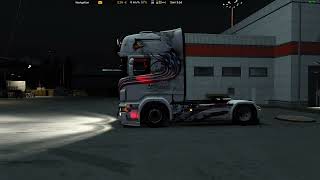 ETS2 De Retour sur la Suède avec le Scania R620 V8 [upl. by Rus221]