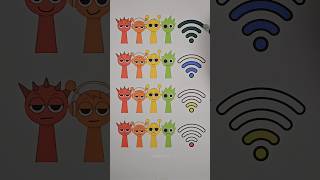 Incredibox Sprunki Fill the Box wifi drawing sprunki shortsviral art [upl. by Ailina811]