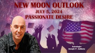 New Moon of Passionate Desire USA amp Trump charts July 5 2024 [upl. by Kathe942]