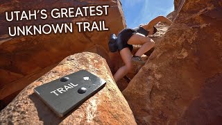 The BEST Unknown Trail in UTAH  Syncline Loop  Canyonlands National Park [upl. by Udelle]