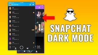 Snapchat Dark Mode [upl. by Zanahs]