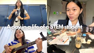 A day in a life of a STEM student🧫🔬📑✨ [upl. by Airalav]