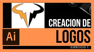 ✅ Como CREAR un LOGO en ILLUSTRATOR vectorizado 🎨🖌️ [upl. by Llenrev15]