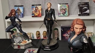 Queen StudiosBlack Widow 14 Statue UnboxingReview [upl. by Alliuqaj75]