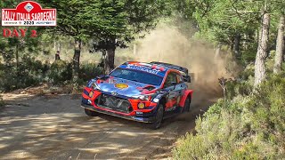 WRC Rally Italia Sardegna 2020  DAY 2  BIG SHOW amp MAX ATTACK [upl. by Bozovich882]