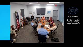 Keystone Heights Airport Board Meeting November 5th 2024 [upl. by Ikkin]