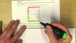 Lösungsansatz Überlagerungssatz vs Quellenumformung [upl. by Ayor]